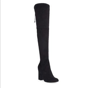 Unisa Stilli Over the Knee Black Boots